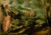 Tintoretto: Christ at the Sea of Galilee (Krisztus a Geliliei tengernél)